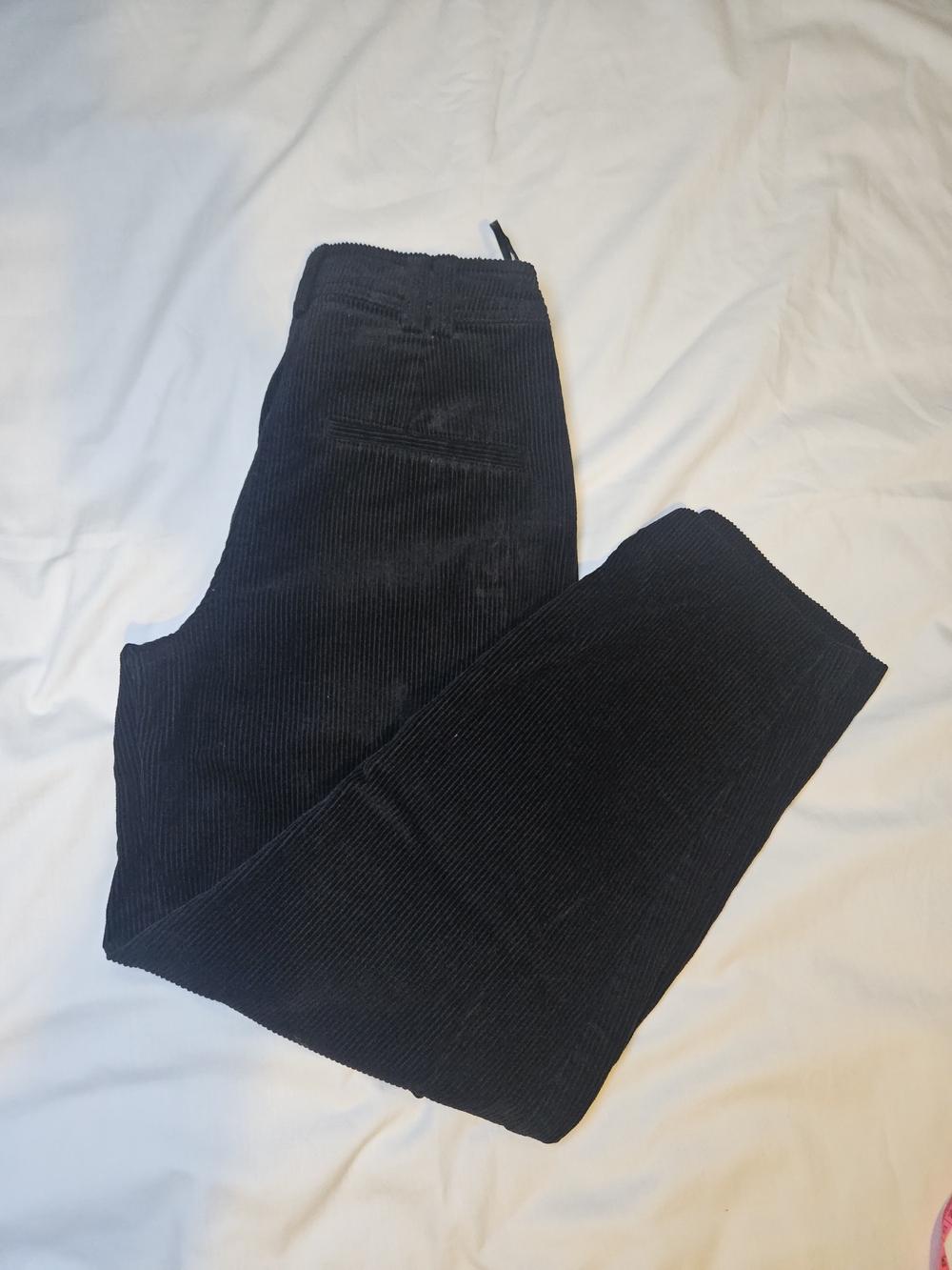 Black Women's Corduroy Jeans - Classic Fit